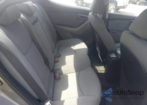 2011 Hyundai Elantra Gls (Ulsan Plant) из США, поврежденный, VIN KMHDH4AE6BU082836